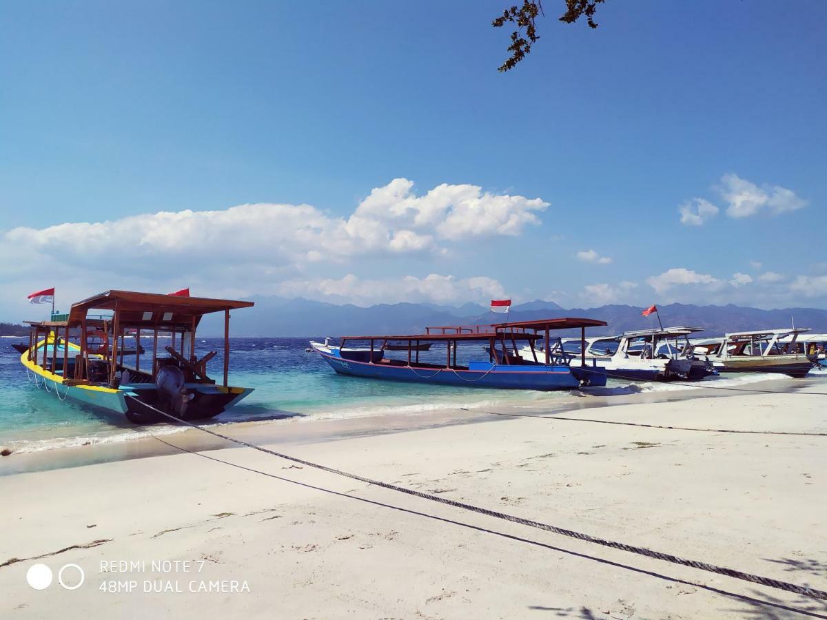 Kusuka Bungalow Gili Trawangan Bagian luar foto