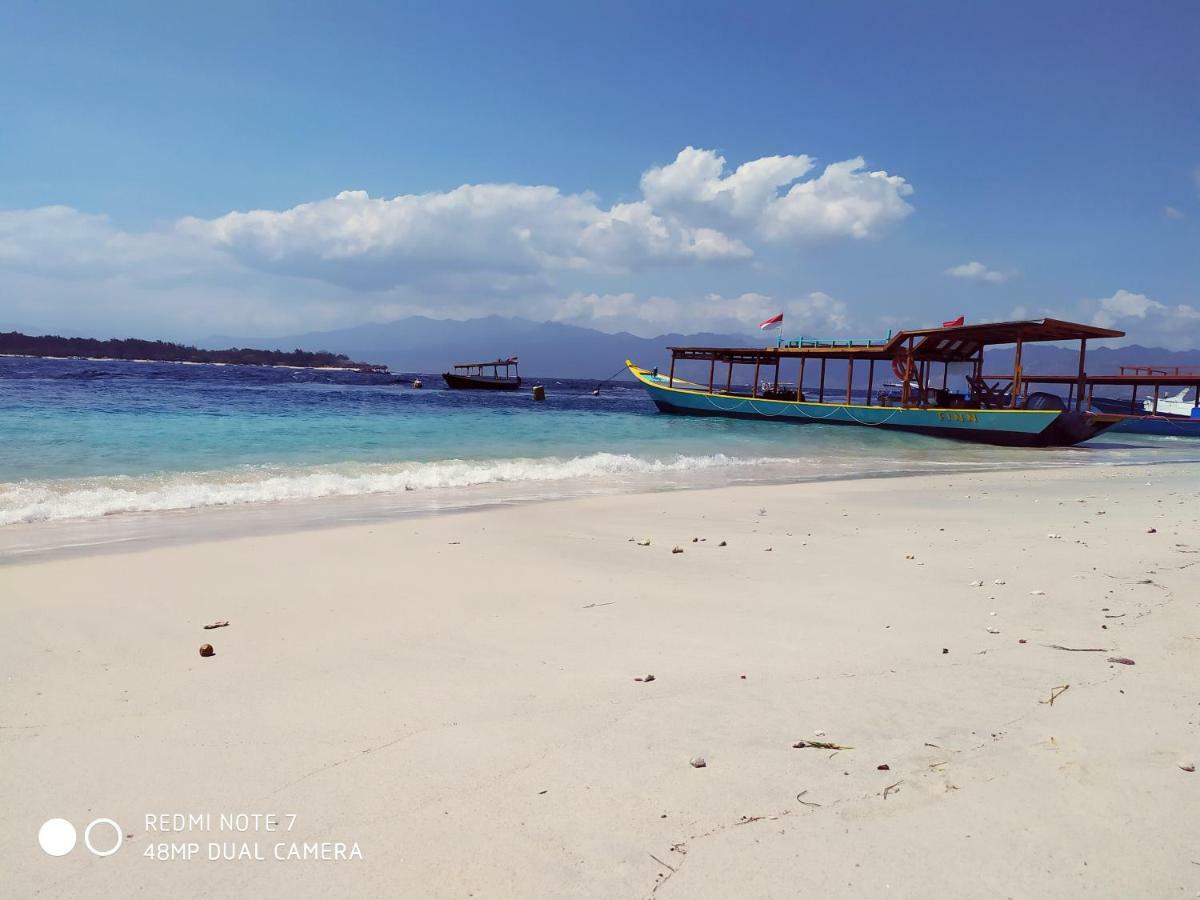 Kusuka Bungalow Gili Trawangan Bagian luar foto