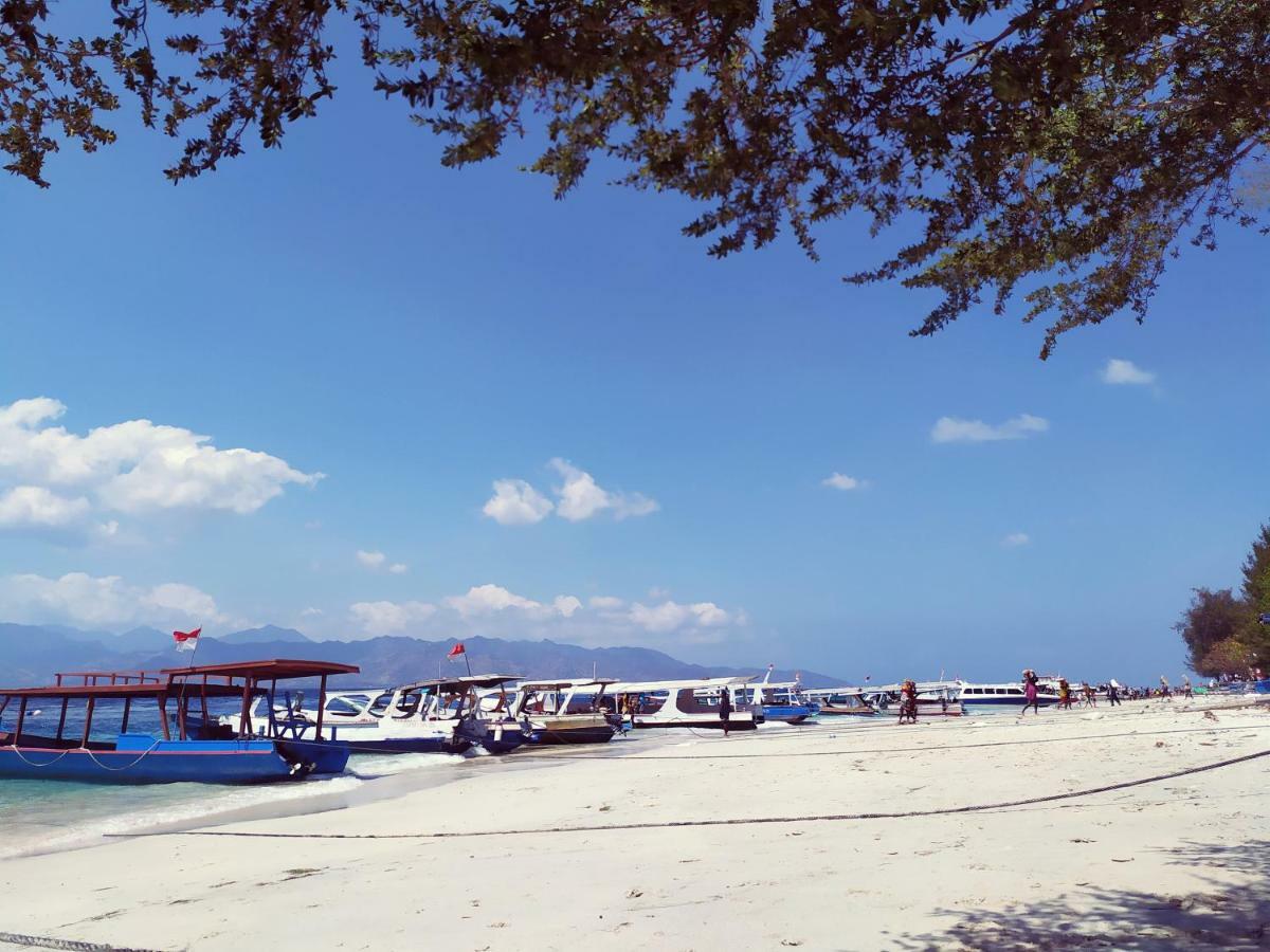 Kusuka Bungalow Gili Trawangan Bagian luar foto